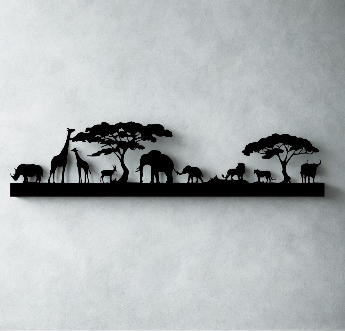 Safari Shadow — Metal Wall Decor