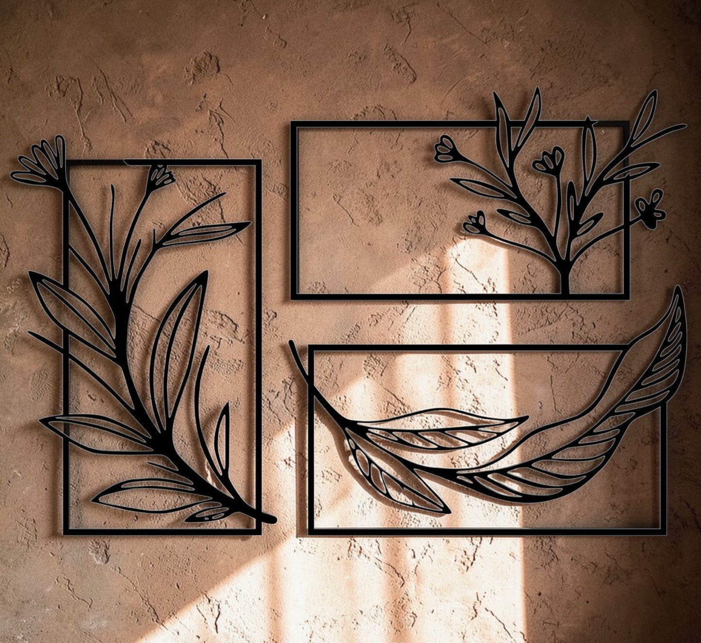 Spring — 3 Piece Metal Wall Decor