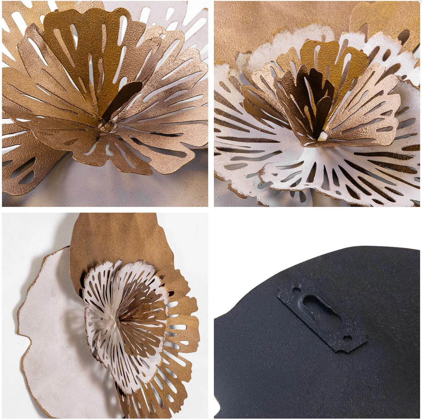 Flowers — 3 Piece Metal Wall Decor