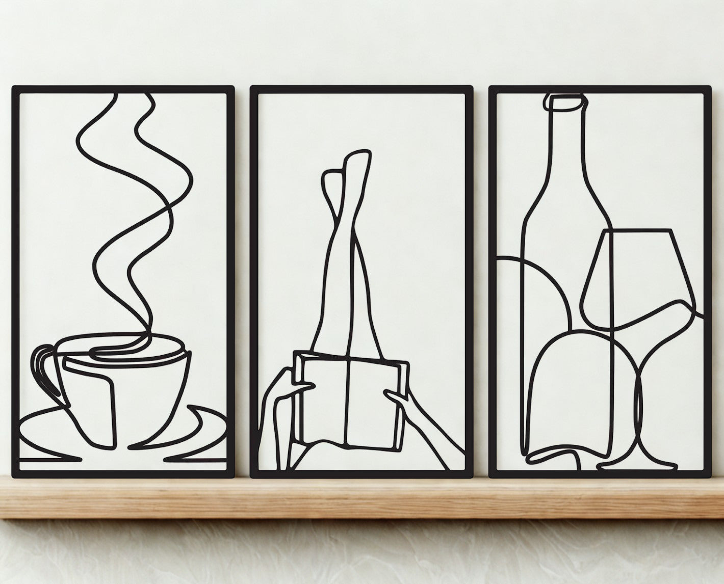 Have a Break — 3 Piece Metal Wall Art