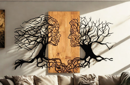 Reunion — Wood&Metal Wall Decor