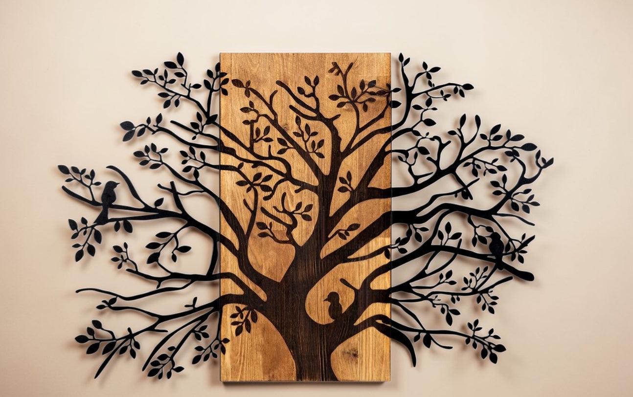 Tree of Life — Wood&Metal Wall Art