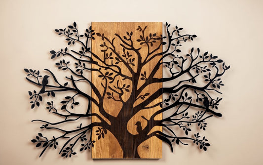 Tree of Life — Wood&Metal Wall Art