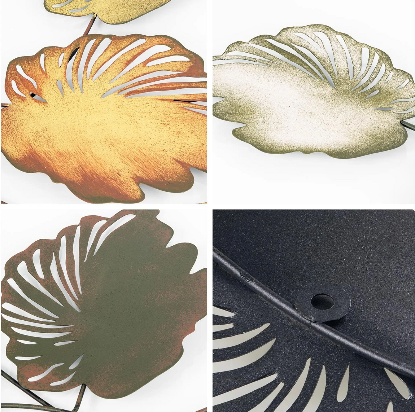Autumn Leaves — Large Metal Wall Decor