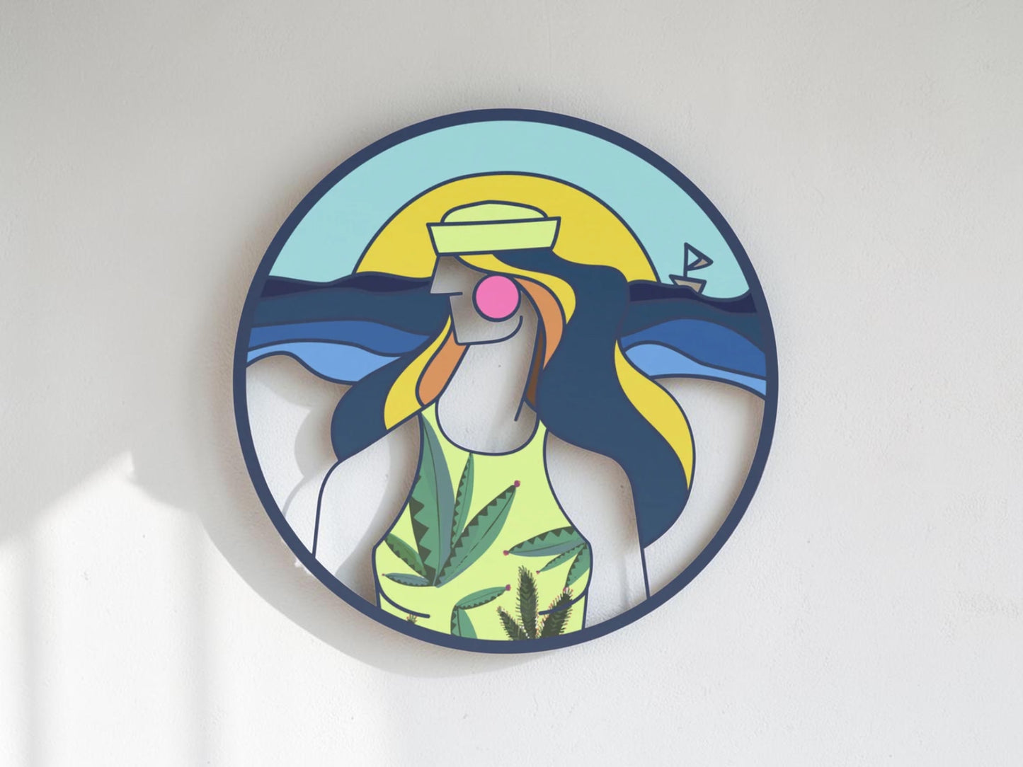 Hawai — Colorful Metal Wall Art