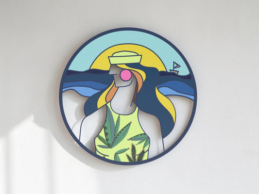 Hawai — Colorful Metal Wall Art