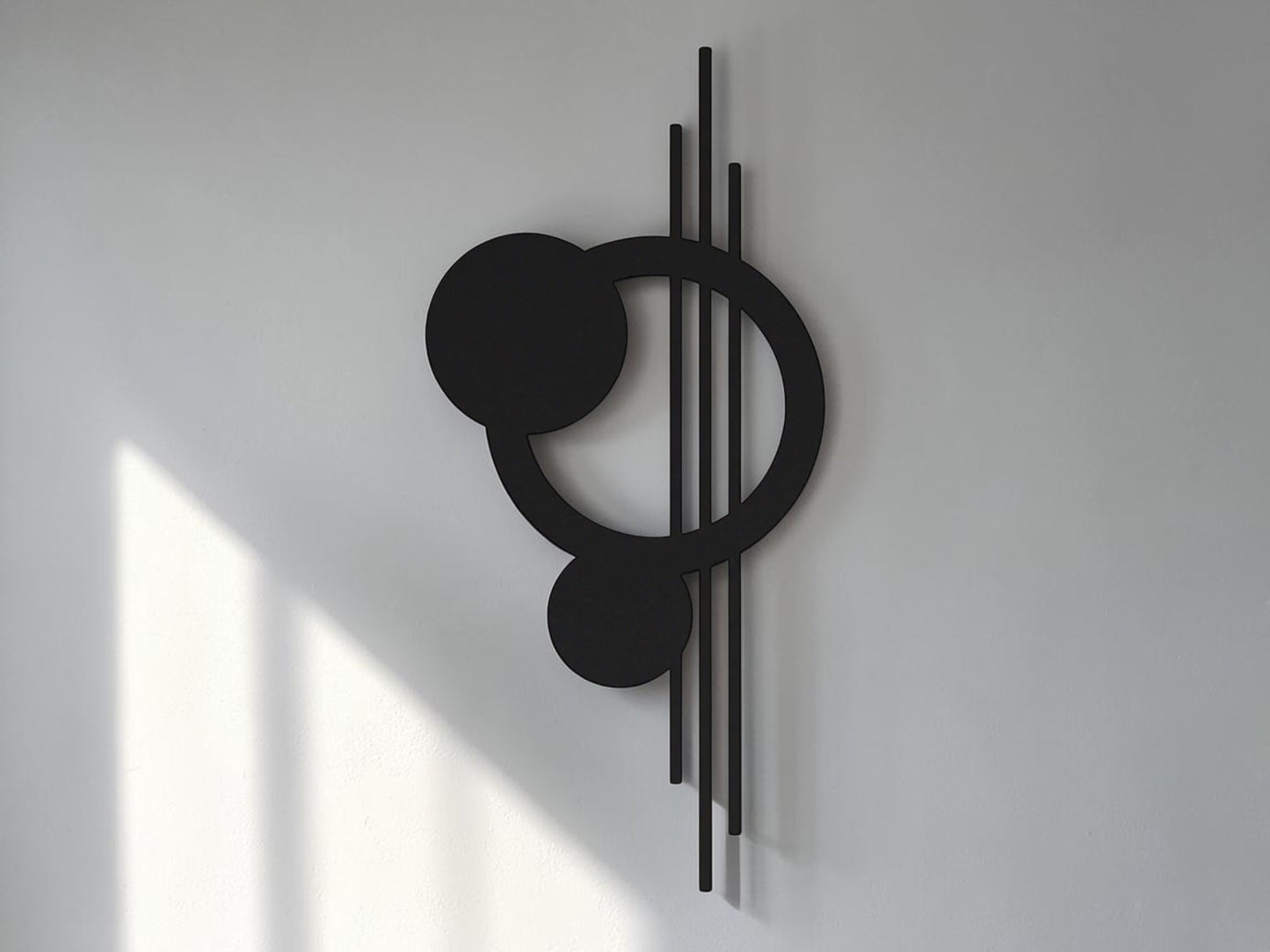 Black Hole — Geometric Metal Wall Decor