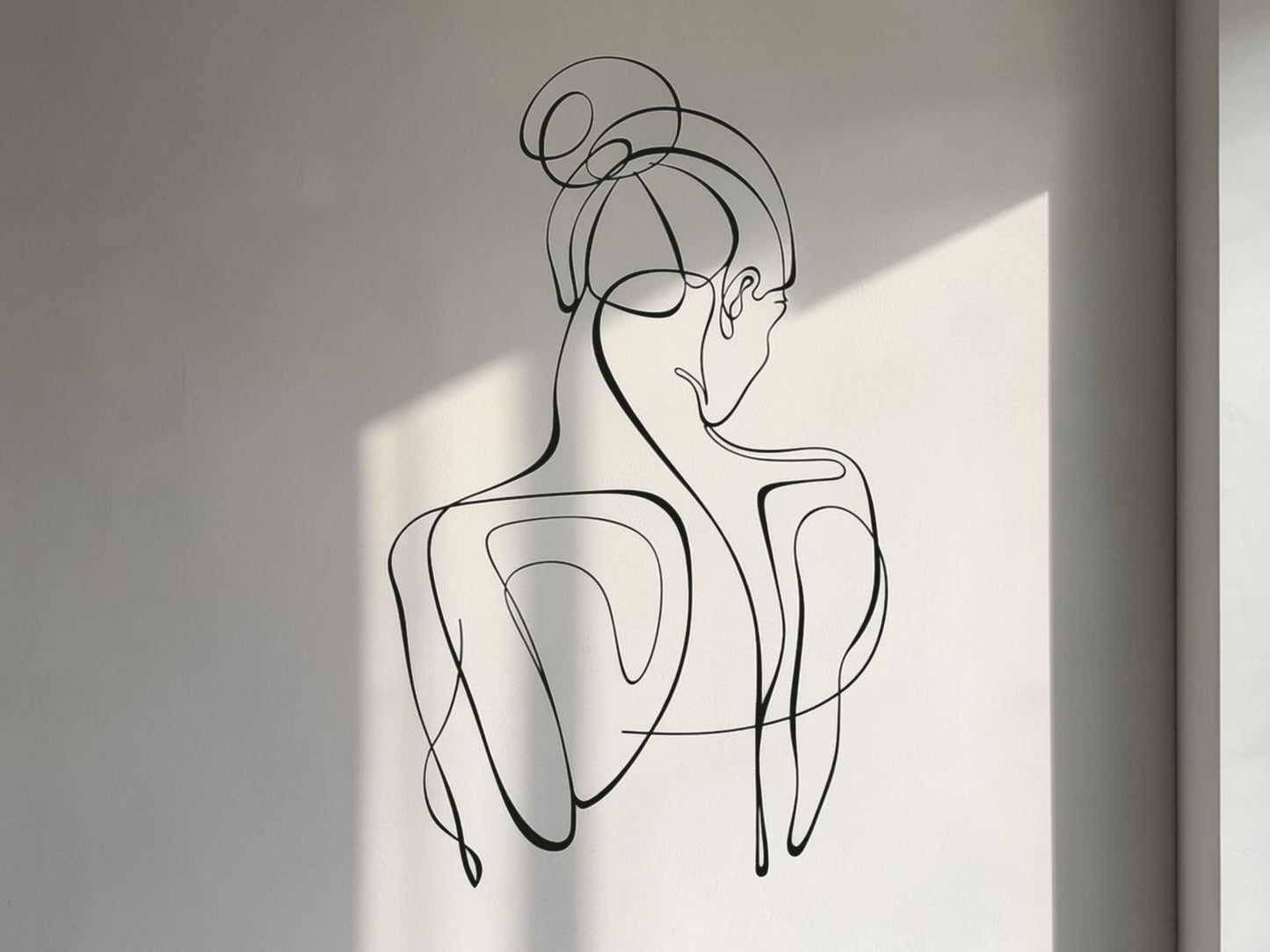 Feminine Line — Metal Wall Decor
