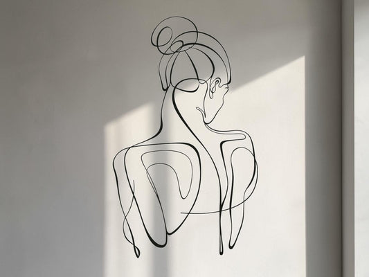 Feminine Line — Metal Wall Decor