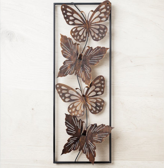 Butterflies — Large Metal Wall Decor
