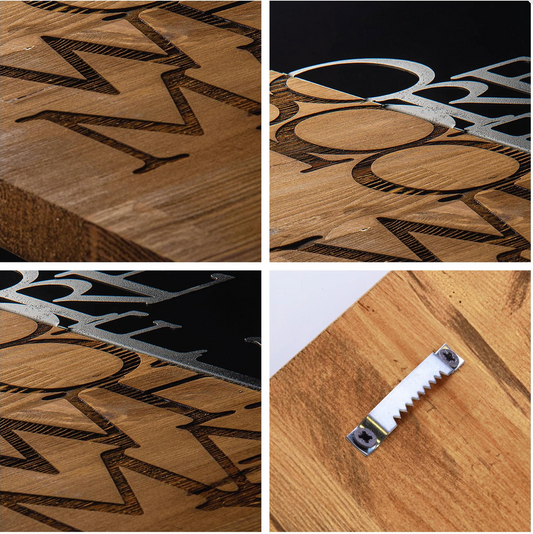 Do More — Wood&Metal Wall Decor