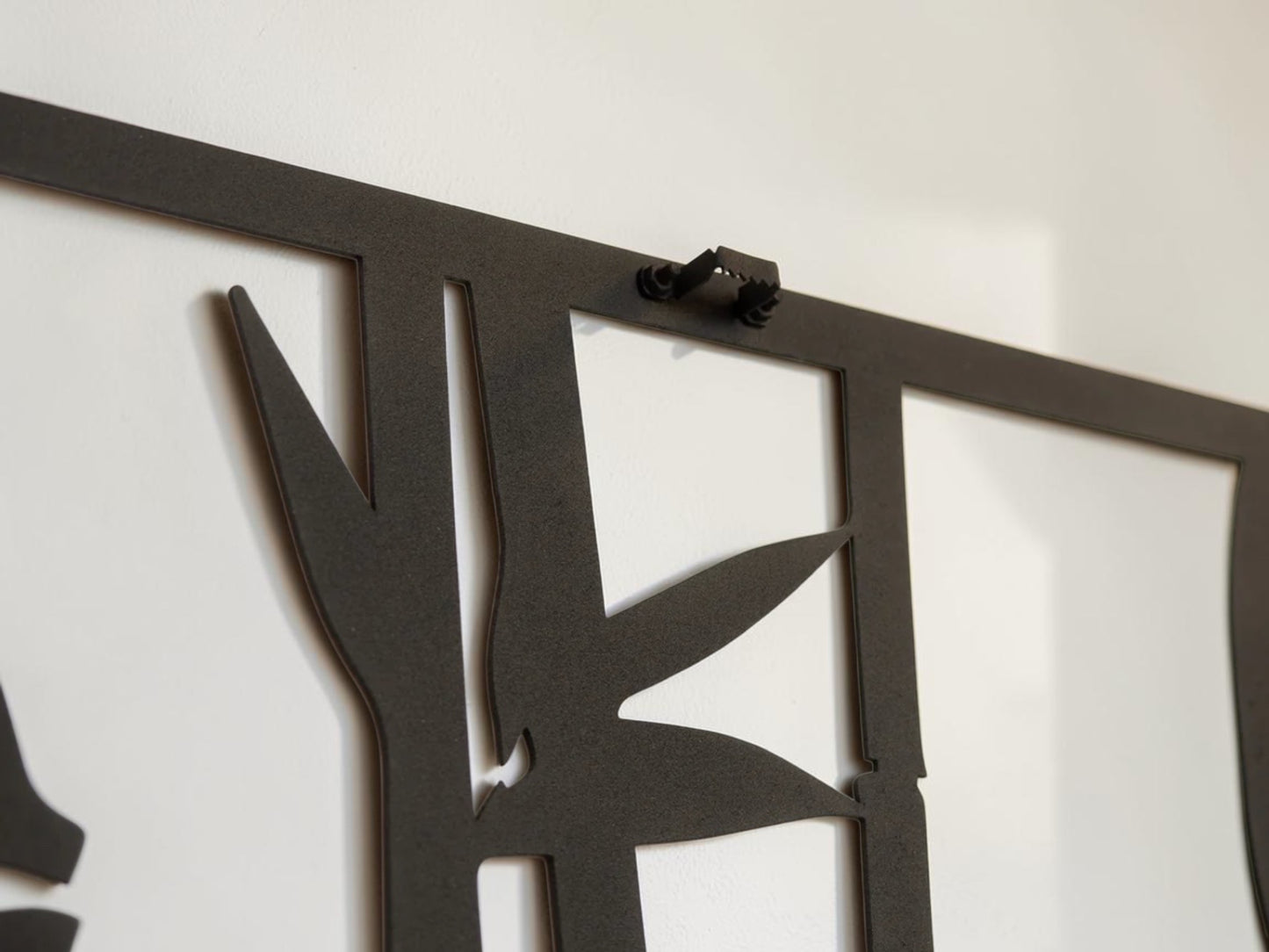 Zen Bamboo — 3 Piece Metal Wall Art