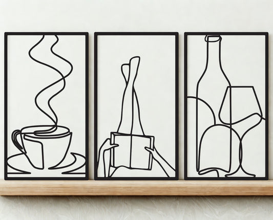 Have a Break — 3 Piece Metal Wall Art